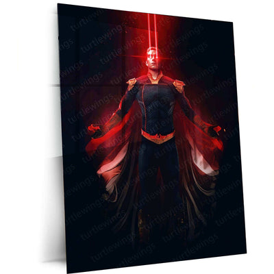 Homelander Metal Poster – The Boys Superhero Villain Wall Art | Power & Chaos Decor 3 - TURTLEWINGS
