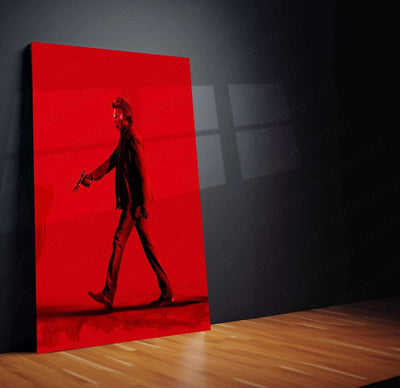 Rajinikanth Metal Poster – Thalaiva Tribute Wall Art | Superstar Icon Decor - TURTLEWINGS
