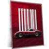 Ferrari F40 Metal Poster | Legendary Supercar Wall Art | Classic Automotive Design - TURTLEWINGS 