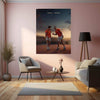 Rafael Nadal tennis player Metal Frame â Tribute to the King of Clay - TURTLEWINGS